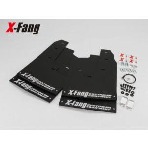 X-Fang M40102 Mudflap BLACK [MC前 DELICA D:5専用] ブラッ...