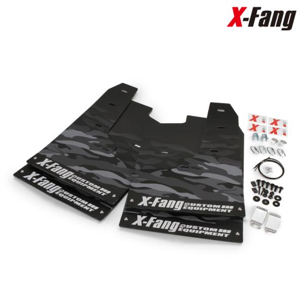 X-Fang M40102CBK Mudflap CAMOUFLAGE Pattern BLACK ...