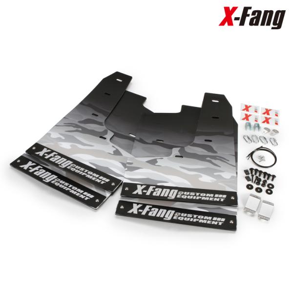 X-Fang M40102CWH Mudflap CAMOUFLAGE Pattern WHITE ...