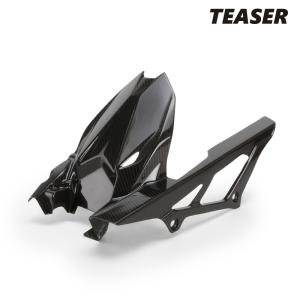 TEASER RFK12G REAR HUGGER 【DRY CARBON HG】 Kawasaki ZX-4R (23-24