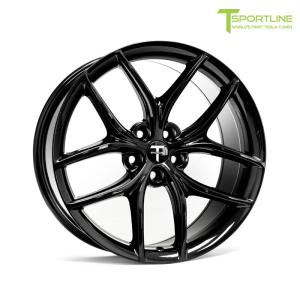 T5201010114GB T Sportline Tesla Model Y 20inch ティースポーツライン テスラ モデル Y TS5 Flow Forged Tesla Wheel (Set of 4) 【Gloss Black】の商品画像