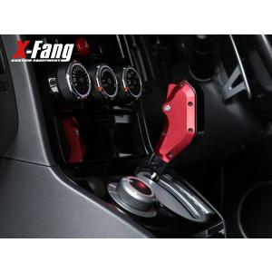 X-Fang TGS-BSG401C2 Billet Shifter (Gun Grip Type)ビレットシフターCR.2 レッド/ブラック【適合】DELICA D:5 CV5W/CV4W/CV2W/CV1W　（MC後CV1装着不可)｜ram777