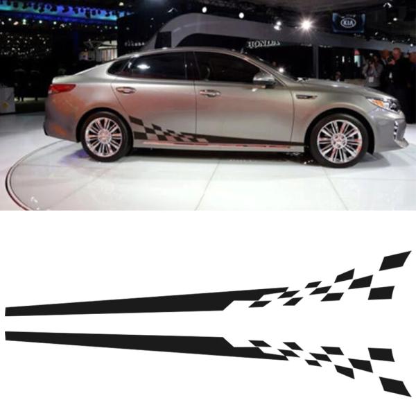 【並行輸入品】 2P/セット Rエース Check Flag デカール ビニール Graphics ...