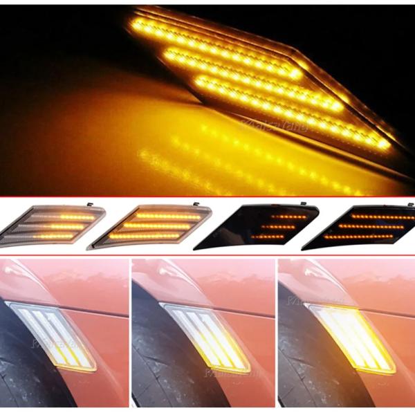【並行輸入品】 2x LED シーケンシャル ウィンカー トヨタ 86 FT86 GT86 サイド ...