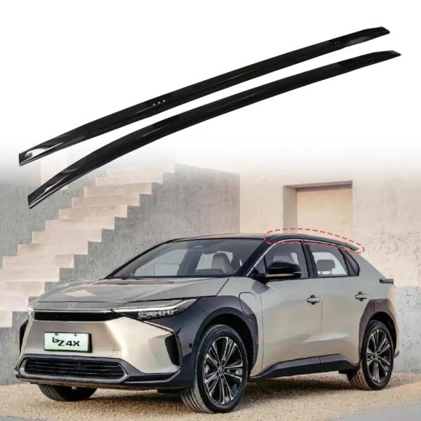 【並行輸入品】 2P ルーフ レール ルーフ ラック サイド Rail バー トヨタ All BZ4...