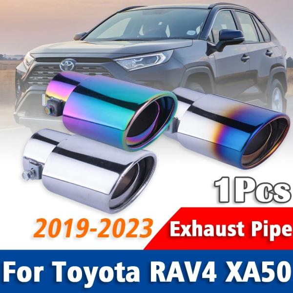 【並行輸入品】 1個セット トヨタ RAV4 XA50 2019年-2023 ステンレス エキゾース...