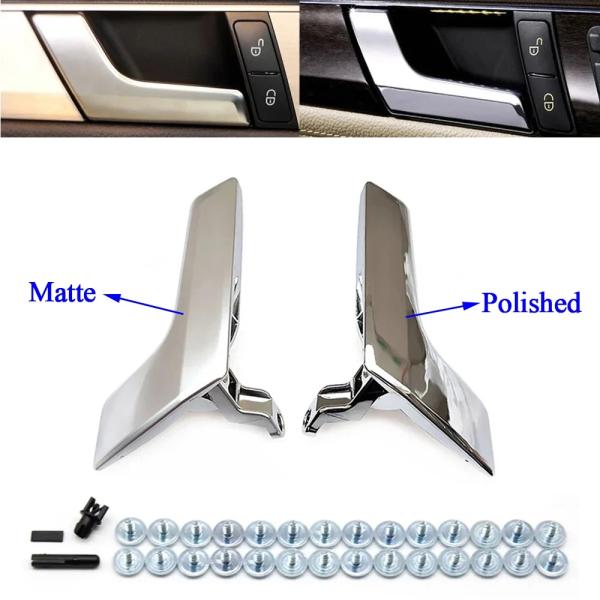 【並行輸入品】 W204 X204 メッキ ing ドア ハンドル シルバー 左 右 ハンドル ベン...