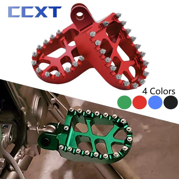 【並行輸入品】 バイク CNC フット ペグ ペダルs フットレスト ホンダ CR CRM XR C...