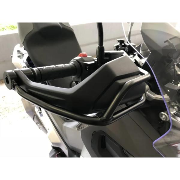 【並行輸入品】 スチール 左 右 バイク Font ハンドル ハンド ガード バンパー フレーム プ...