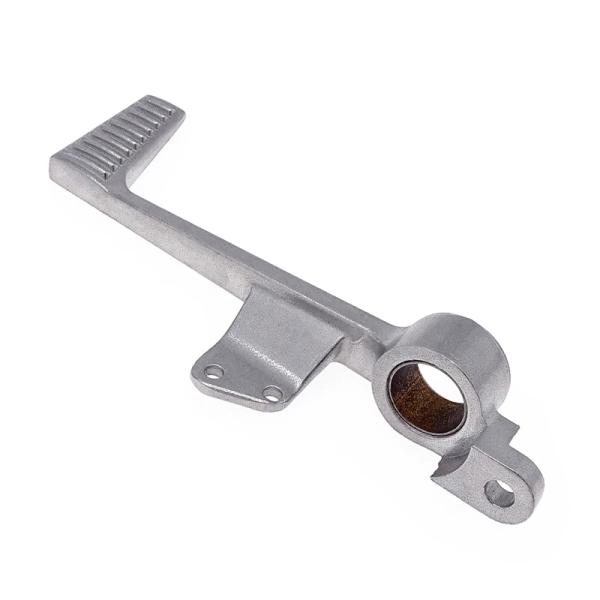 【並行輸入品】 1pcオートバイシルバーリアブレーキレバー足ペダルアルミギアシフトレバーシフターのた...