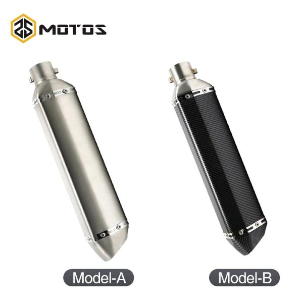 【並行輸入品】 ZS モトS 470mm 汎用 バイク スクーター エキゾースト マフラー パイプ ...