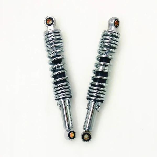 【並行輸入品】 7mm スプリング 320MM バイク ショック アブソーバー サスペンション ダウ...