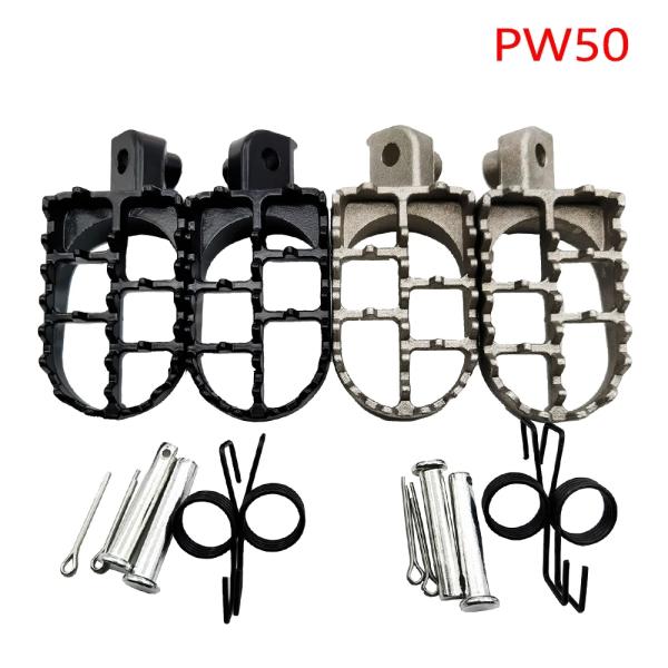 【並行輸入品】 バイク フット ペグ フットレスト ペダル ヤマハ PW50 PW80 TW200 ...
