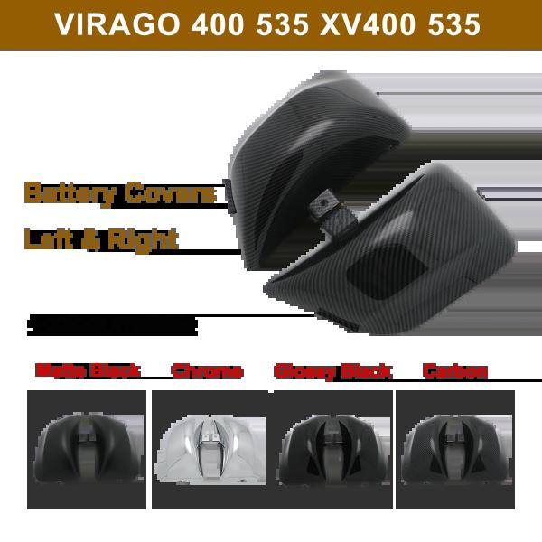 【並行輸入品】 バイク フェアリング バッテリー サイド カバー ヤマハ ビラーゴ XV400 XV...
