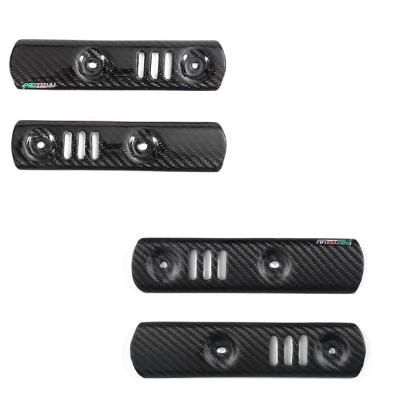 【並行輸入品】 100% カーボン バイク ラジエーター サイド カバー 左＆右 サイド パネル ヤ...