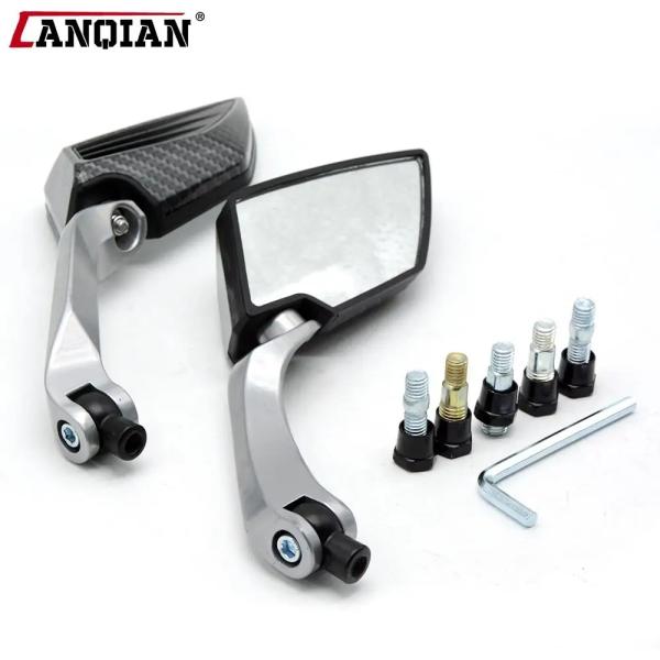 【並行輸入品】 8 10 mm バイク リア サイド ミラー ホンダ cb650f cbr125 p...