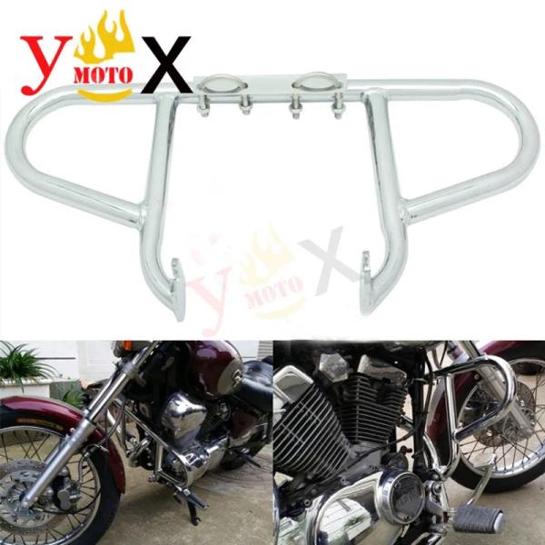 【並行輸入品】 XV250 バイク メッキ クラッシュバー エンジン ガード プロテクト ヤマハ ビ...