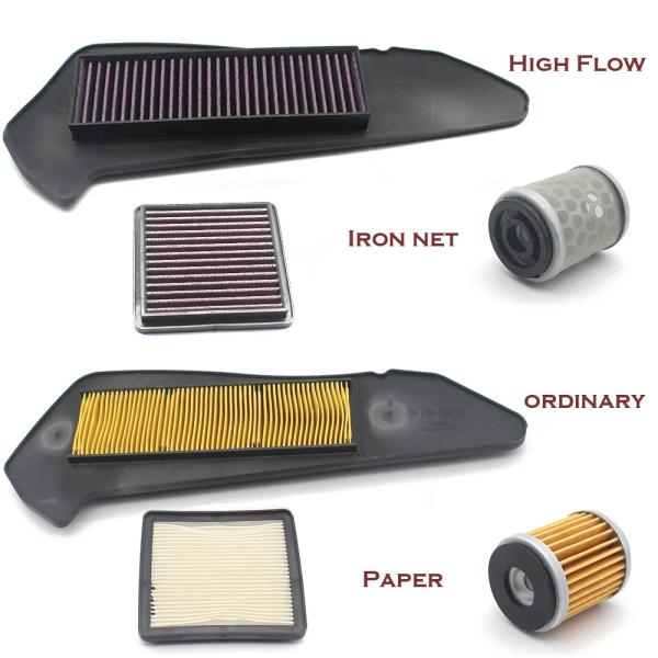 【並行輸入品】 Pokhaomin バイク エアー フィルタ― エアー インテーク クリーナー エン...