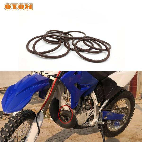 【並行輸入品】 OTOM Pack of 10 バイク Manifold ガスケット シール ヤマハ...