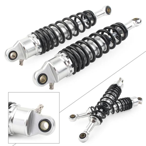 【並行輸入品】 1 ペア 340mm バイク サスペンション リア ショック アブソーバー サスペン...