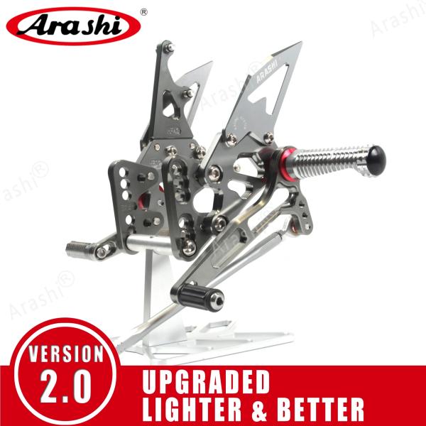 並行輸入品 Arashi CNC 調整可 フット レスト スズキ GSX-R1000 2005年 -...