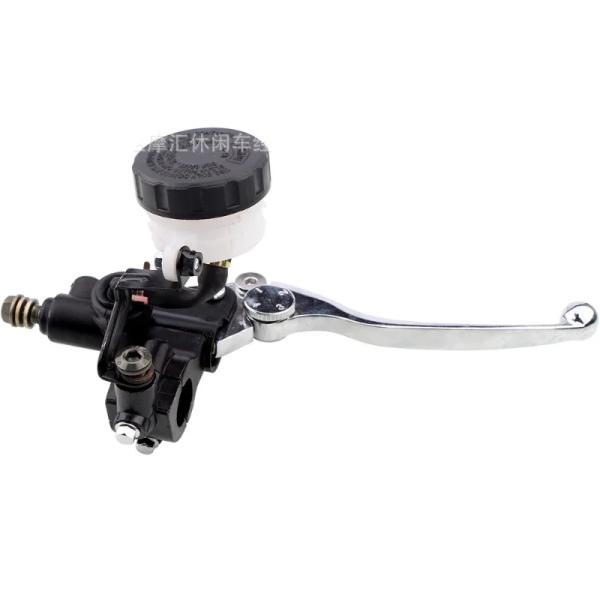 【並行輸入品】 1Pc バイク アルミ 右 ブレーキ クラッチ レバー マスター シリンダー リザー...