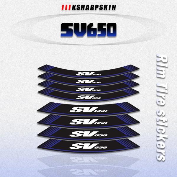 【並行輸入品】 8X バイク タイヤ ステッカー カスタム インナー デカール リム ホイール fオ...