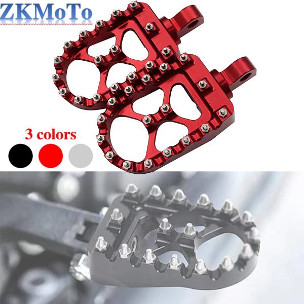 【並行輸入品】 ゴールドen MX Offroad フット ペグ バイク ワイド フットレスト ボバ...