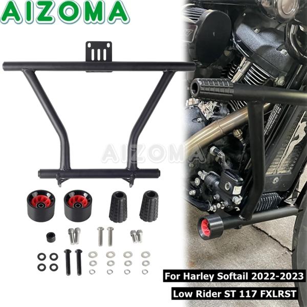 【並行輸入品】 Mild スチール 1-1/4" バイク バンパー エンジン ガード フレーム Cr...