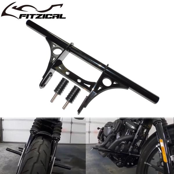 【並行輸入品】 バイク フロント エンジン ガード クラッシュバー スチール Falling プロテ...