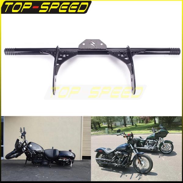 【並行輸入品】 バイク クラッシュバー ハーレー ダイナ スポーツ FXDC ワイドグライド ローラ...