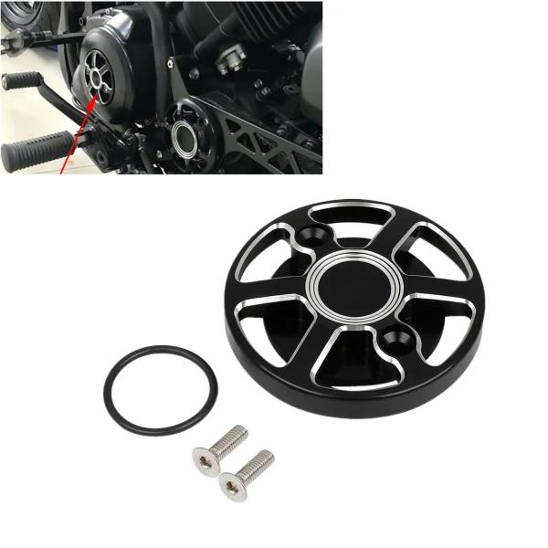 【並行輸入品】 バイク 左 エンジン Medアリオン スプロケット カバー ハーレー ストリート X...