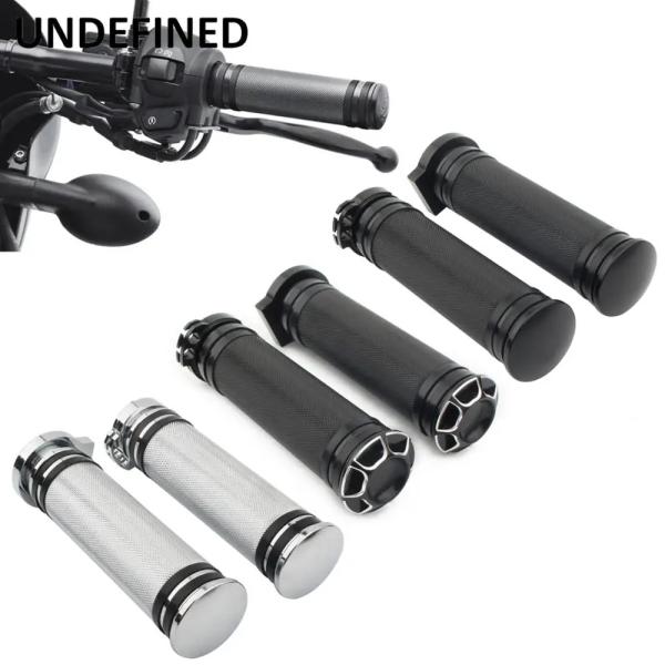 【並行輸入品】 22mm 7/8'' ハンドル バー グリップ バイク ハンドル グリップ ブラック...