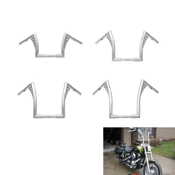 【並行輸入品】 バイク 1 1/4" 25mm メッキ ハンドル バー ハーレー ヘリテイジ ソフテ...