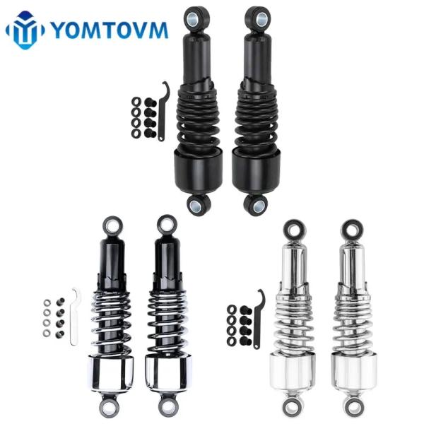 【並行輸入品】 10.50" 267mm バイク リア ショック アブソーバー サスペンション ダウ...