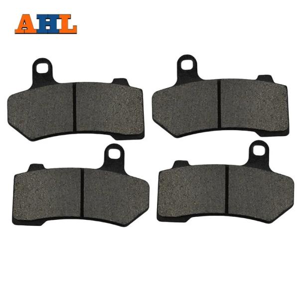 【並行輸入品】 AHL 2 ペアs バイク ブレーキ パッド ハーレー FLHX グライド 2008...