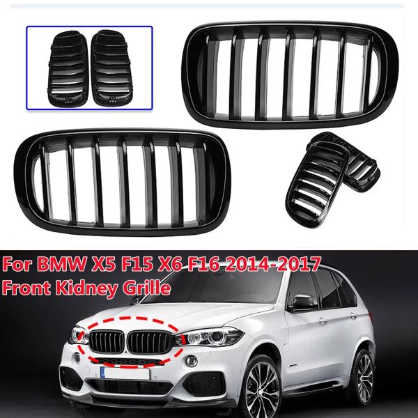 【並行輸入品】 RM- 7 Slat ライン レーシング グリル BMW F15 F16 X5 X6...