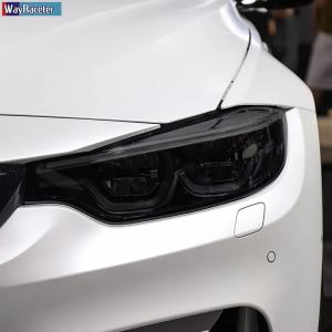 並行輸入品 ヘッドライト 保護 フィルム フロント スモーク ブラック TPU ステッカー BMW M2 F87 M3 F80 M4 F82 F83 M5 F10 F90 M6 M8 I3 I8 Z4 E89 G29 カ