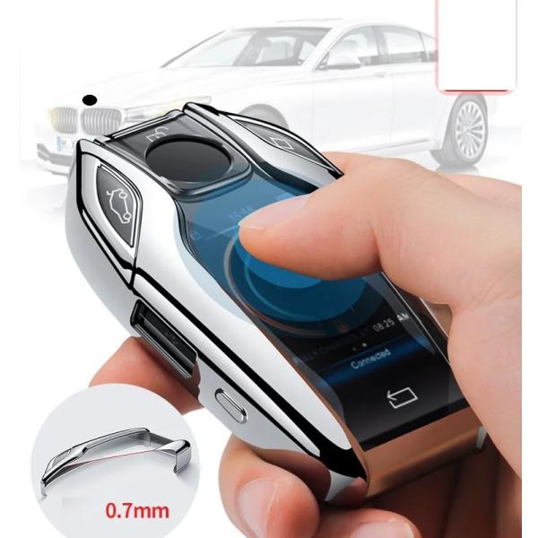 【並行輸入品】 TPU Fully キーケース LED ディスプレイ キー カバー ケース BMW ...