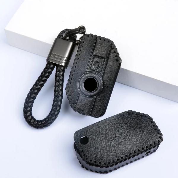 【並行輸入品】 キー カバー ケース Skin ホルダー レザー 2 ボタン BMW バイク F75...