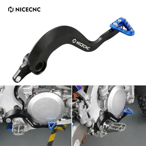 【並行輸入品】 NICECNC 調整可 ged アルミ リア ブレーキ ペダル レバー ヤマハ YZ...