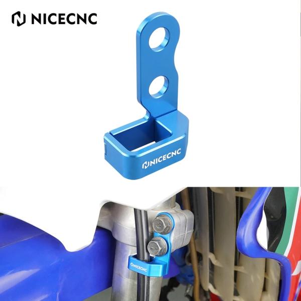 【並行輸入品】 NiceCNC バイク フロント ブレーキ ホース マウントs ケーブル クランプ ...
