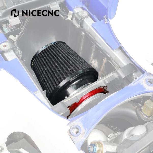 【並行輸入品】 NiceCNC YFZ450R ハイ エアーボックス アダプター エアー フィルタ―...