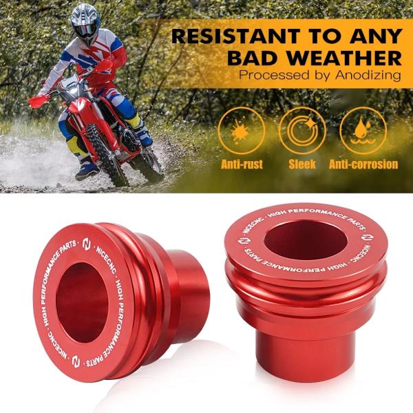 【並行輸入品】 NiceCNC バイク リア ホイール ハブ スペーサーs ベータ 2T 4T RR...