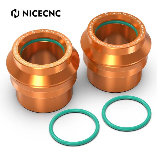 【並行輸入品】 NICECNC 22MM フロント ホイール スペーサーs ハブ Collars K...