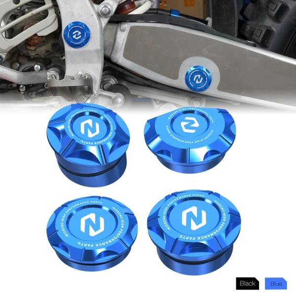 【並行輸入品】 NiceCNC 4P モトクロス アルミ フレーム ホール キャップ プラグ ヤマハ...