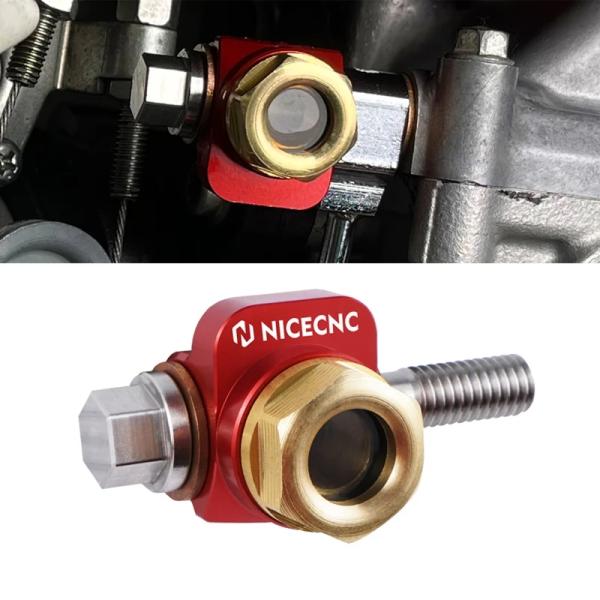 【並行輸入品】 NICECNC Banjo Bolt オイル Sight ガラス ホンダ XR650...