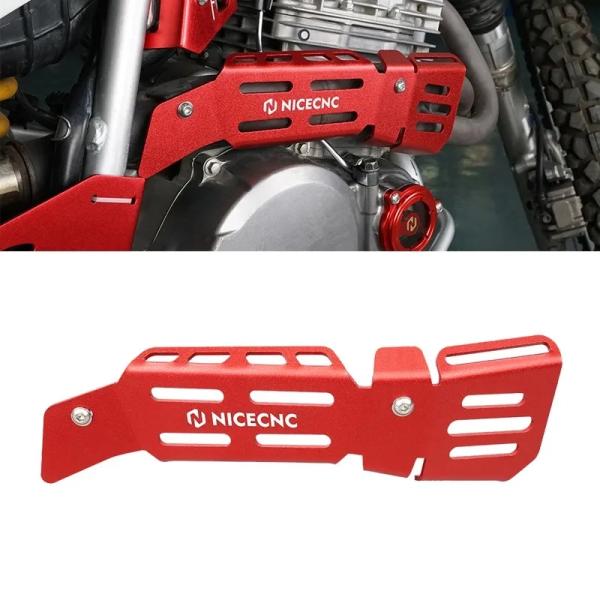 【並行輸入品】 NiceCNC モトクロス エキゾースト パイプ Heat シールド カバー ガード...