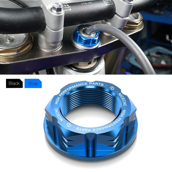 【並行輸入品】 NiceCNC ステアリング Stem Nut ヤマハ YZ250 YZ125 20...