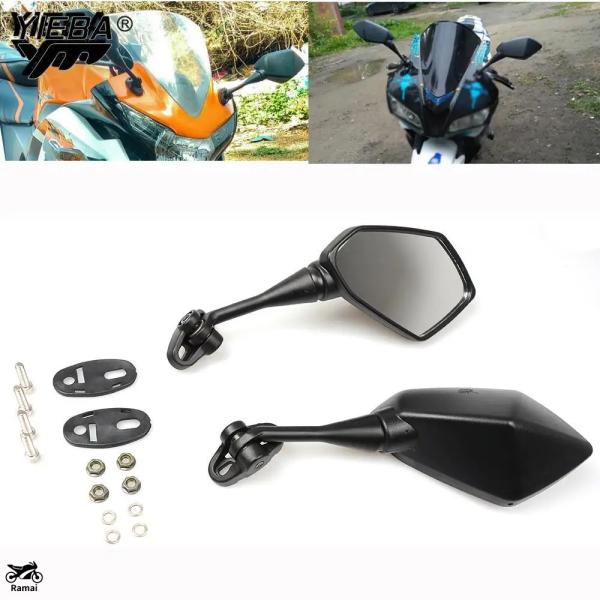 【並行輸入品】 バイク ミラー レーシング スポーツ バイク リア サイド ミラー ホンダ CBR ...